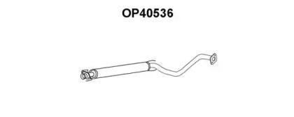 Veneporte OP40536 Muffler assy front Veneporte OP40536 Muffler assy front