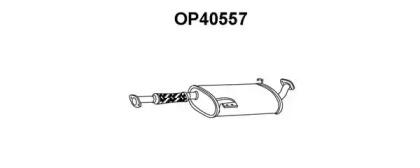 Veneporte OP40557 Средний глушитель выхлопных газов