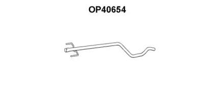 Veneporte OP40654 Випускна труба відпрацьованих газів