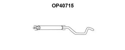 Veneporte OP40715 Середній глушник вихлопних газів Veneporte OP40715 Середній глушник вихлопних газів