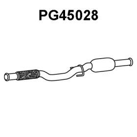 Veneporte PG45028 Muffler assy front Veneporte PG45028 Muffler assy front