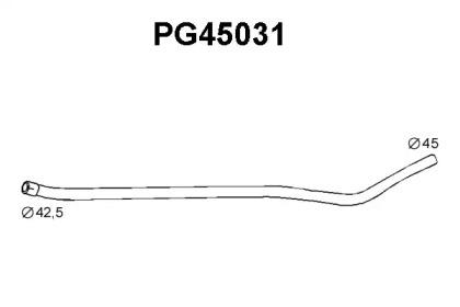 Veneporte PG45031 Exhaust pipe Veneporte PG45031 Exhaust pipe