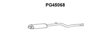 Veneporte PG45068 Muffler assy front