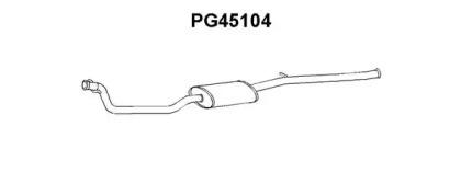 Veneporte PG45104 Середній глушник вихлопних газів Veneporte PG45104 Середній глушник вихлопних газів