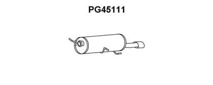 Veneporte PG45111 Глушник вихлопних газів кінцевий Veneporte PG45111 Глушник вихлопних газів кінцевий