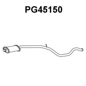 Veneporte PG45150 Середній глушник вихлопних газів