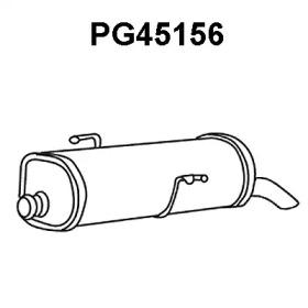 Veneporte PG45156 Глушник вихлопних газів кінцевий