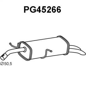Veneporte PG45266 Глушитель выхлопных газов конечный Veneporte PG45266 Глушитель выхлопных газов конечный