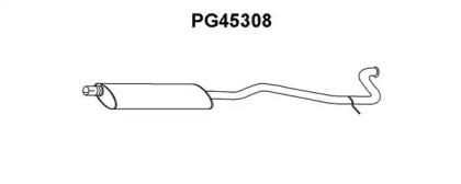 Veneporte PG45308 Середній глушник вихлопних газів Veneporte PG45308 Середній глушник вихлопних газів