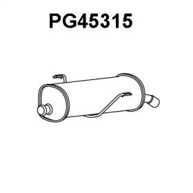 Veneporte PG45315 Глушник вихлопних газів кінцевий Veneporte PG45315 Глушник вихлопних газів кінцевий