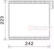 Van Wezel 1700V421 Конденсер Van Wezel 1700V421 Конденсер