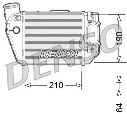 Denso DIT02021 Інтеркулер