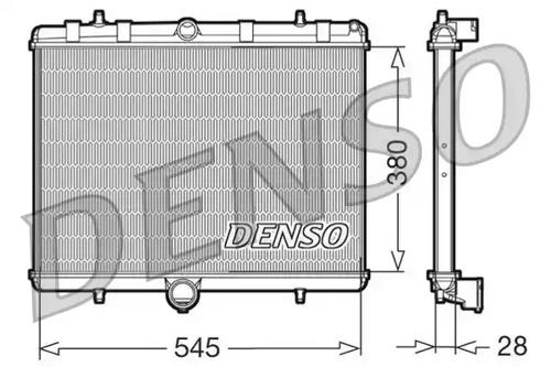 Denso DRM07060 Радіатор