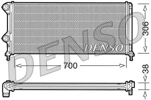 Denso DRM09060 Радіатор