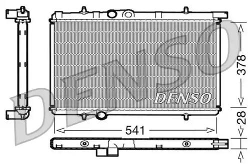 Denso DRM21021 Радіатор
