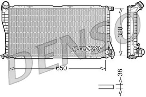 Denso DRM05002 Радиатор охлаждения двигателя