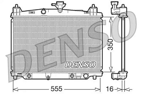 Denso DRM44018 Радіатор