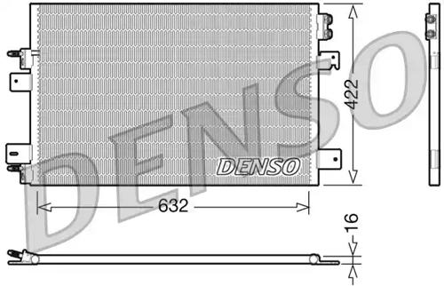 Denso DCN06007 Конденсер Denso DCN06007 Конденсер