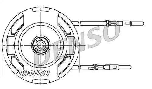 Denso DEA21002 Вентилятор салона