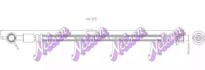 Brovex-Nelson H6315 Шланг гальмівний