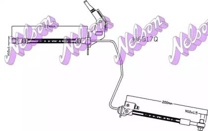 Brovex-Nelson H6517Q Шланг гальмівний