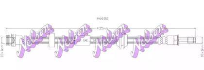 Brovex-Nelson H6682 Шланг тормозной