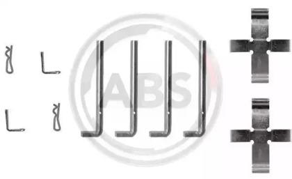 A.B.S. 0968Q Монтажний комплект гальмівних колодок