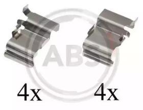 A.B.S. 1033Q Монтажний комплект гальмівних колодок A.B.S. 1033Q Монтажний комплект гальмівних колодок