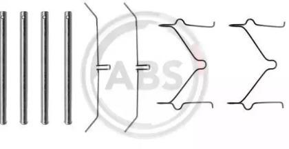 A.B.S. 1050Q Монтажний комплект гальмівних колодок A.B.S. 1050Q Монтажний комплект гальмівних колодок