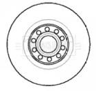 Borg & Beck BBD5730S Диск гальмівний Borg & Beck BBD5730S Диск гальмівний