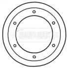 Borg & Beck BBD5921S Brake disc Borg & Beck BBD5921S Brake disc