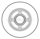 Borg & Beck BBD5935S Диск гальмівний Borg & Beck BBD5935S Диск гальмівний