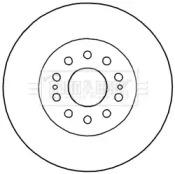 Borg & Beck BBD5998S Диск гальмівний Borg & Beck BBD5998S Диск гальмівний