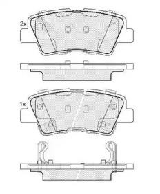 FIT FP1313 Brake pads FIT FP1313 Brake pads