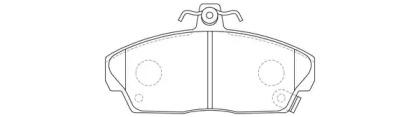 FIT FP8181 Brake pads FIT FP8181 Brake pads