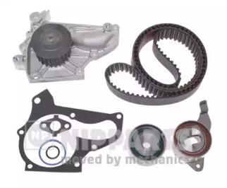 Nipparts N1162002 Комплект ременя ГРМ з водяним насосом і роликами Nipparts N1162002 Комплект ременя ГРМ з водяним насосом і роликами