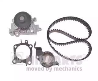 Nipparts N1165001 Комплект ременя ГРМ з водяним насосом і роликами Nipparts N1165001 Комплект ременя ГРМ з водяним насосом і роликами