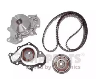 Nipparts N1165002 Комплект ременя ГРМ з водяним насосом і роликами Nipparts N1165002 Комплект ременя ГРМ з водяним насосом і роликами