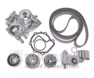 Nipparts N1167001 Комплект ременя ГРМ з водяним насосом і роликами