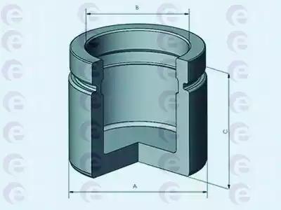 ERT 150819-C Поршень корпус скобы тормоза