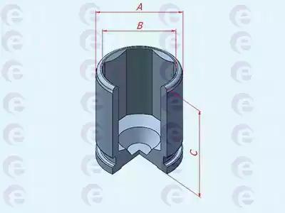 ERT 151198-C Piston assy caliper