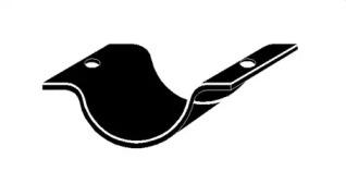 IMASAF 09.30.06 Кронштейн труба выхлопного газа IMASAF 09.30.06 Кронштейн труба выхлопного газа