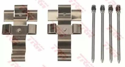 TRW PFK684 Монтажний комплект гальмівних колодок TRW PFK684 Монтажний комплект гальмівних колодок