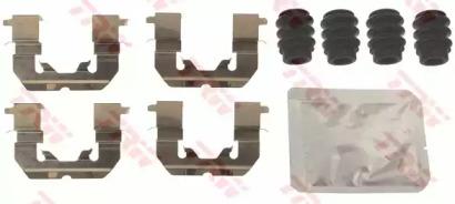 TRW PFK689 Монтажний комплект гальмівних колодок TRW PFK689 Монтажний комплект гальмівних колодок