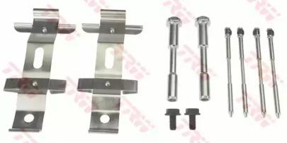 TRW PFK715 Монтажний комплект гальмівних колодок TRW PFK715 Монтажний комплект гальмівних колодок