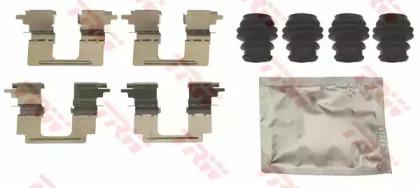 TRW PFK716 Комплект монтажный дисковых тормозных колодок TRW PFK716 Комплект монтажный дисковых тормозных колодок