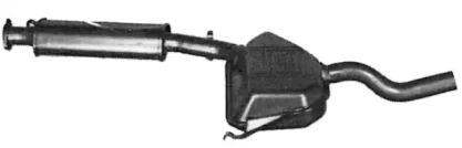 IMASAF 11.59.09 Muffler assy front