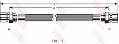 TRW PHA152 Шланг гальмівний TRW PHA152 Шланг гальмівний