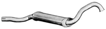 IMASAF 13.51.06 Muffler assy front IMASAF 13.51.06 Muffler assy front