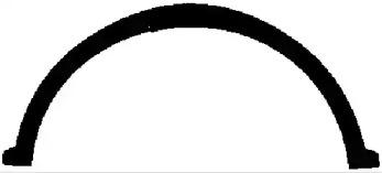 BGA OP7397 Gasket oil pan